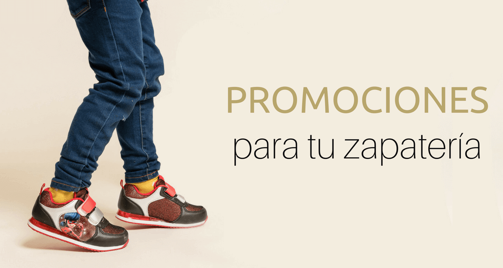 Zapatos discount para promoción